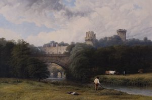 Castelo de Warwick do rio