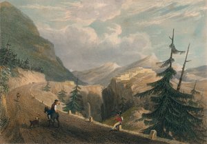 Forte Lesseillon, perto de Bramante, 1827.