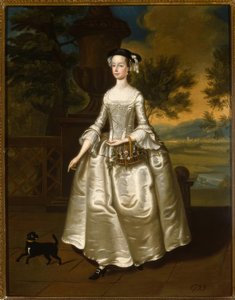 Thomas Bardwell, Retrato Mary Jodrell  Pintura, 1755