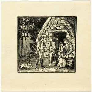 Ilustração do livro de Thomas Bewick