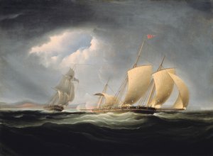 Captura do Tripoli pelo Enterprise de Thomas Birch