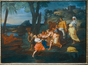 Moise sauve des eaux - Moisés salvo das águas ... de Thomas Blanchet