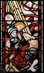 Ye Damned, c.1866 (vitral) de Thomas Boddington