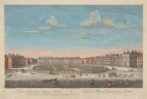 Uma Vista da Grosvenor Square, Londres