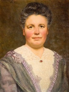 Retrato de Geraldine Cadbury Nee Southall, 1912. de Thomas Bowman Garvie