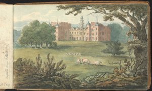 Álbum de Estudos da Paisagem e das Figuras: Hatfield House