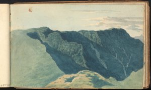 Álbum de Estudos da Paisagem e das Figuras: Cena da Paisagem Montanhosa