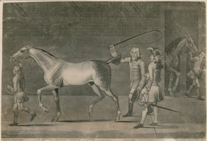 Um corcel do cavalo que vende um emptor do nag-caveat de Thomas Burford
