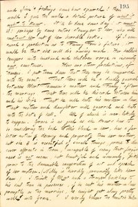Descreve uma conversa com Jesse Haney sobre Fanny Fern e suas filhas. Transcrição de Thomas Butler Gunn