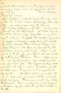 Descreve uma visita à National Academy [Gallery] em Londres. Transcrição de Thomas Butler Gunn