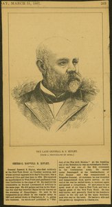 Obituário e gravura do General RS Ripley de Thomas Butler Gunn