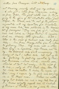 Thomas Butler Gunn Diaries - Volume 15, página 44, 6 de janeiro de 1861 de Thomas Butler Gunn