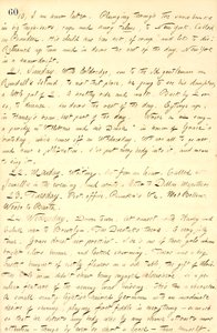 Thomas Butler Gunn Diaries - Volume 9, página 71, 20-24 de Fevereiro de 1858 de Thomas Butler Gunn