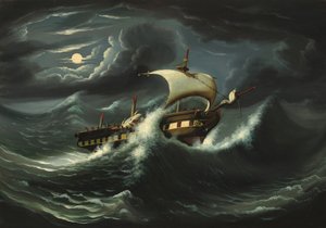 Fragata Lançada pela Tempestade