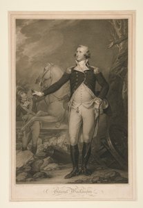 George Washington na Batalha de Trenton (1792)