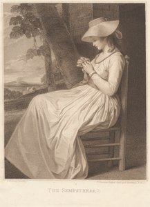 Lady Hamilton como A Sempstress