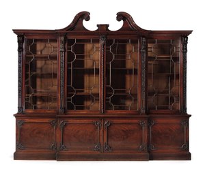 Uma estante de livros George III