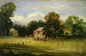 The Village Fair, East Bergholt (óleo sobre painel)
