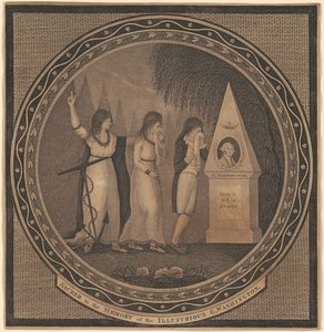 Sacred to the Memory of the Illustrious George Washington de Thomas Clarke