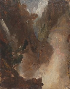Estudo para uma cena de Lord Byron de Thomas Cole