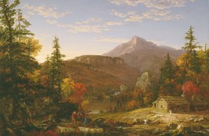 O retorno do caçador de Thomas Cole