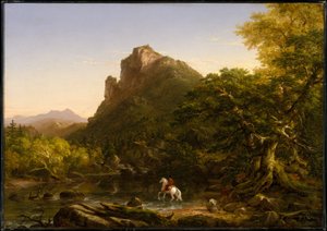 O vau de montanha de Thomas Cole