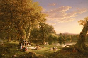 O piquenique de Thomas Cole