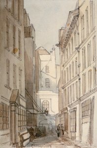 Change Alley, Cidade de Londres, 1850