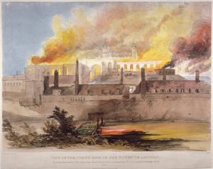 Incêndio no Arsenal na Torre de Londres, 30 de outubro de 1841