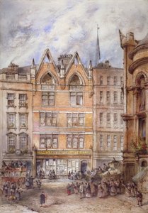Rua Gracechurch, Cidade de Londres, 1882.