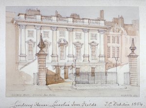 Vista da Lindsey House, Lincoln