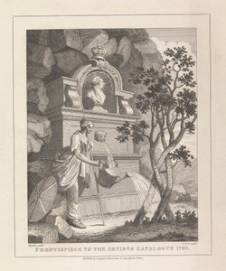 Frontispício para o Catálogo do Artista, 1761