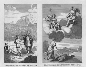 The Happy Ascetic, 1724, e Leveridges Songs, 1727, 1809, 1827.