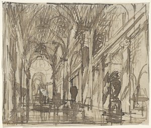 Interior da Igreja em Roma