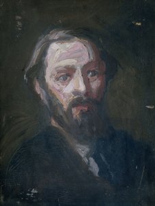 Retrato do escultor Pier Pander (1864-1919)