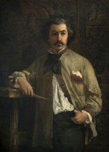 Retrato de Antoine Etex 1808-88, 1855. de Thomas Couture