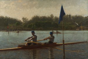 Os Irmãos Biglin, Virando a Estaca, 1873