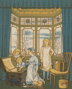 Londres: embalagem (cor litho) de Thomas Crane