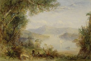 Vista sobre o rio Hudson