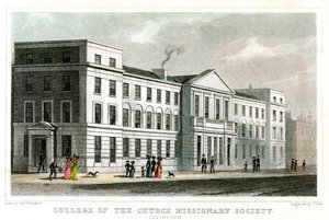 Colégio da Sociedade Missionária da Igreja, Islington, Londres, 1827. de Thomas Dale