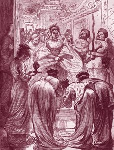 A História de Aladdin de Thomas Dalziel