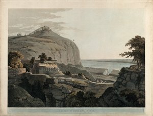 Vista N.W. de Rotas Ghur, Bahar de Thomas Daniell