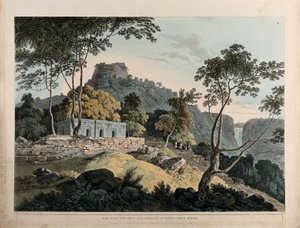 Raje Gaut, a estrada principal até Rotas Ghur, Bahar de Thomas Daniell