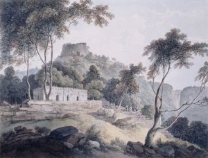 Rajghat, Rohtasgarh, Bihar, de Thomas Daniell
