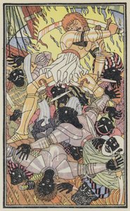 Ilustração para O Decameron de Boccaccio (litografia a cores)