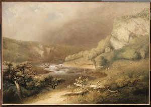 Rapids do rio, 1825