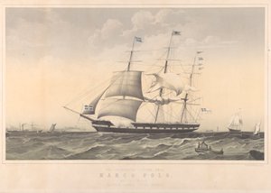 O célebre Clipper Ship Marco Polo de Thomas Dove