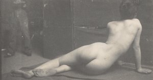 [Nu feminino de costas], c. 1889., c. 1889.