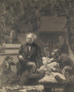 Clínica Gross, 1875-76. de Thomas Eakins
