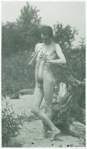J. Laurie Wallace Estudo para Arcadia, c. 1883. de Thomas Eakins